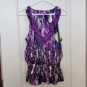 Women's BISOU BISOU XL Purple Top